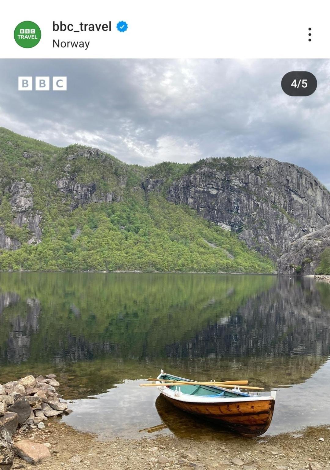 Hytte Ved Preikestolen Forsand Bagian luar foto
