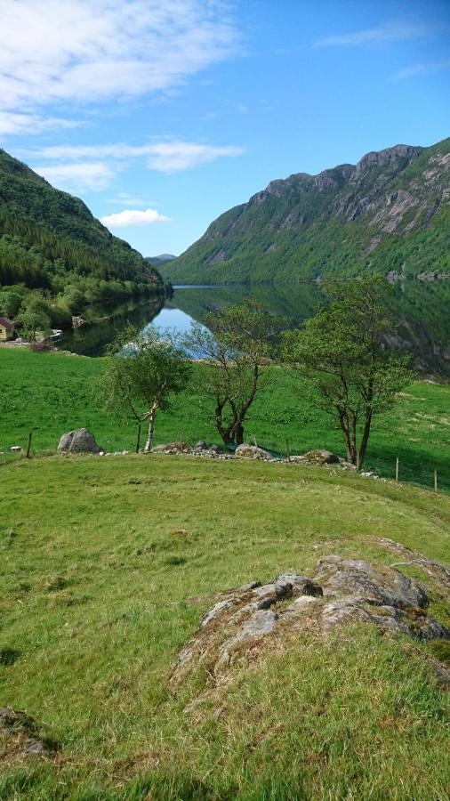 Hytte Ved Preikestolen Forsand Bagian luar foto